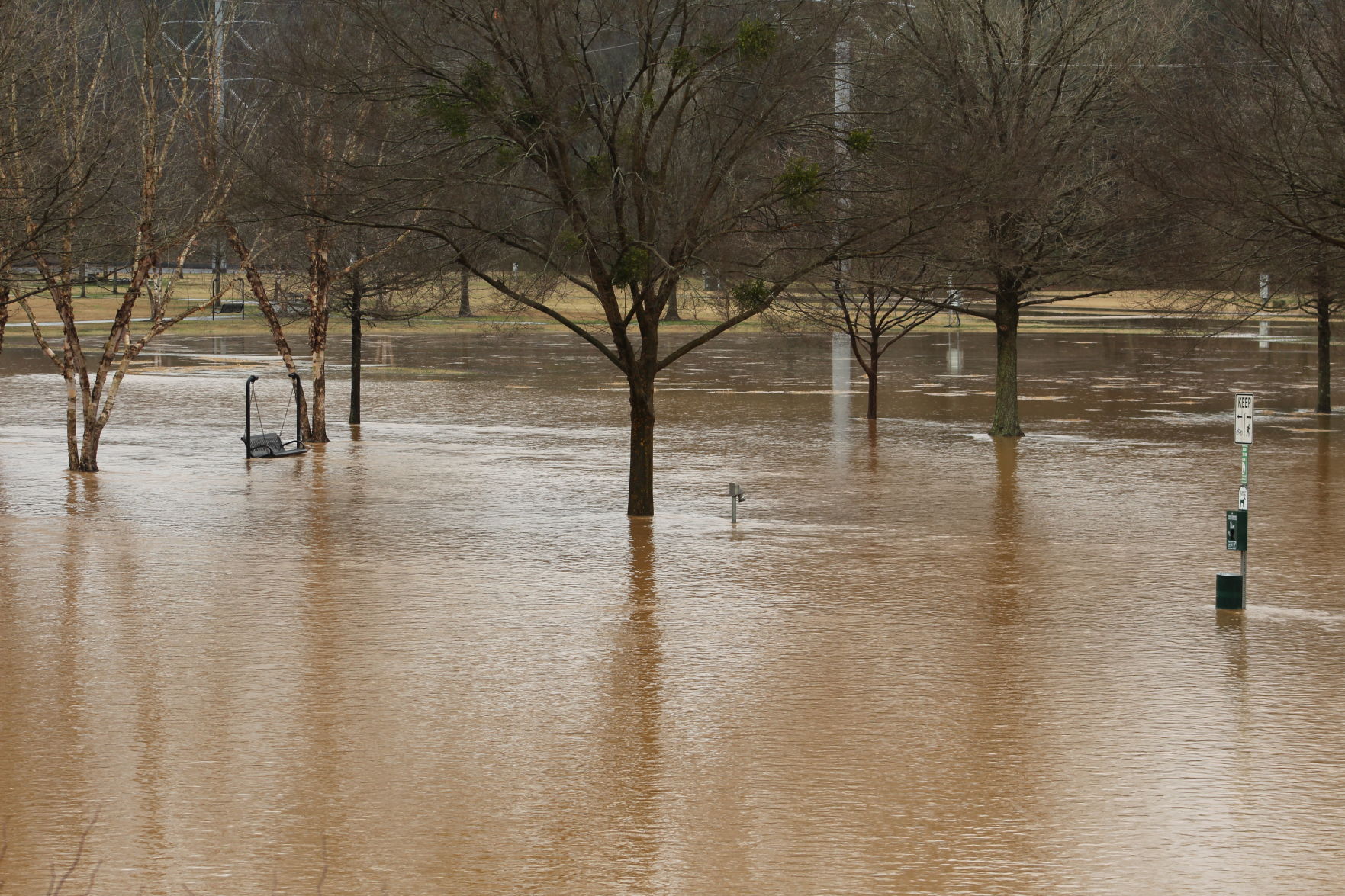 Heritage Park flooding 3